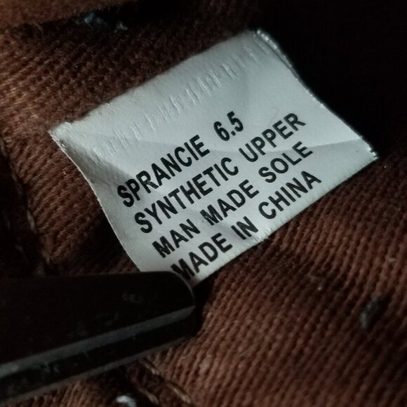 Rock & Candy Sprancie Lace Up Bootie Y2K Chunky Brown Block Heel Grunge Size 6.5 - Picture 10 of 11